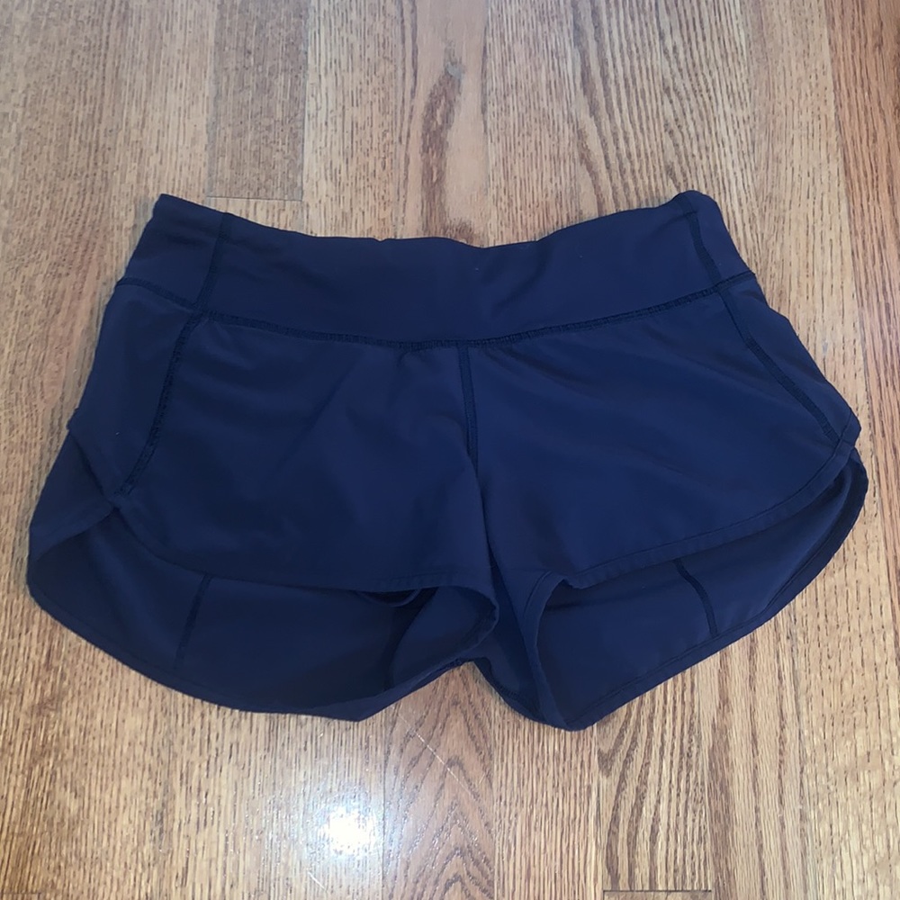 Lululemon Navy Speed Up Short High-Rise 2.5"